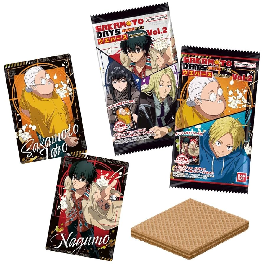 SAKAMOTO DAYSウエハース 20個入りBOX 2セット Amazon.co.jp: SAKAMOTO DAYSウエハース 20個入りBOX (食玩